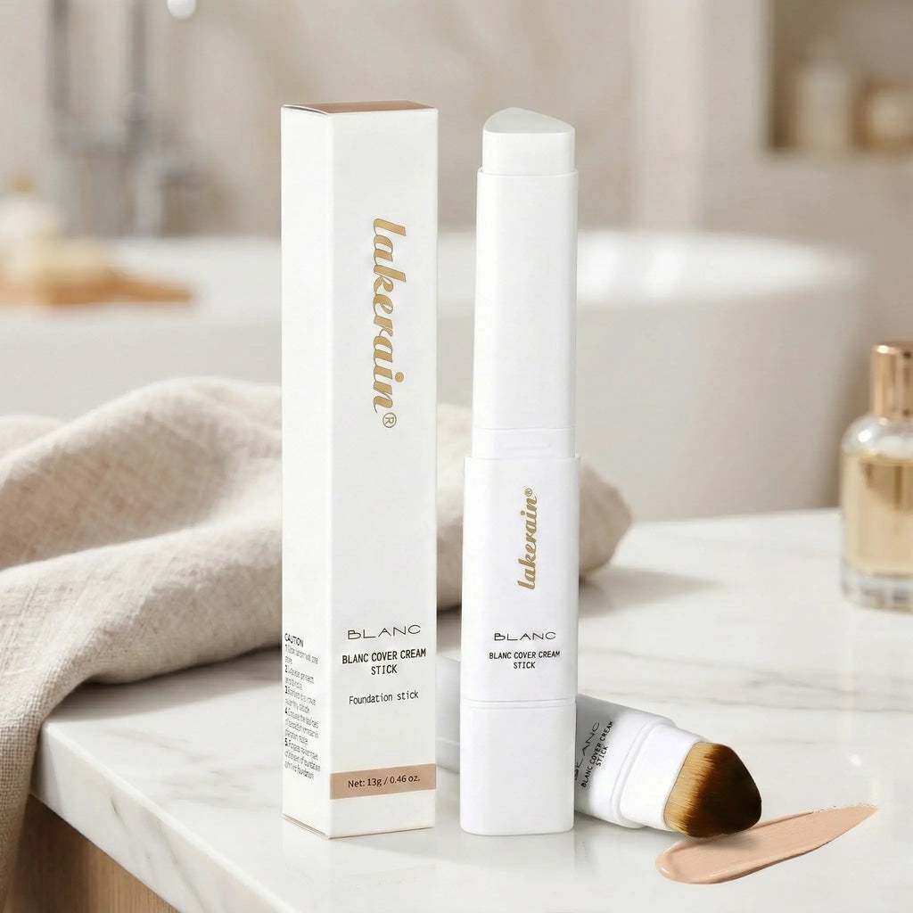 Stick Correcteur Teinté 2-en-1 au Collagène – Unifie le Teint avec Pinceau Intégré