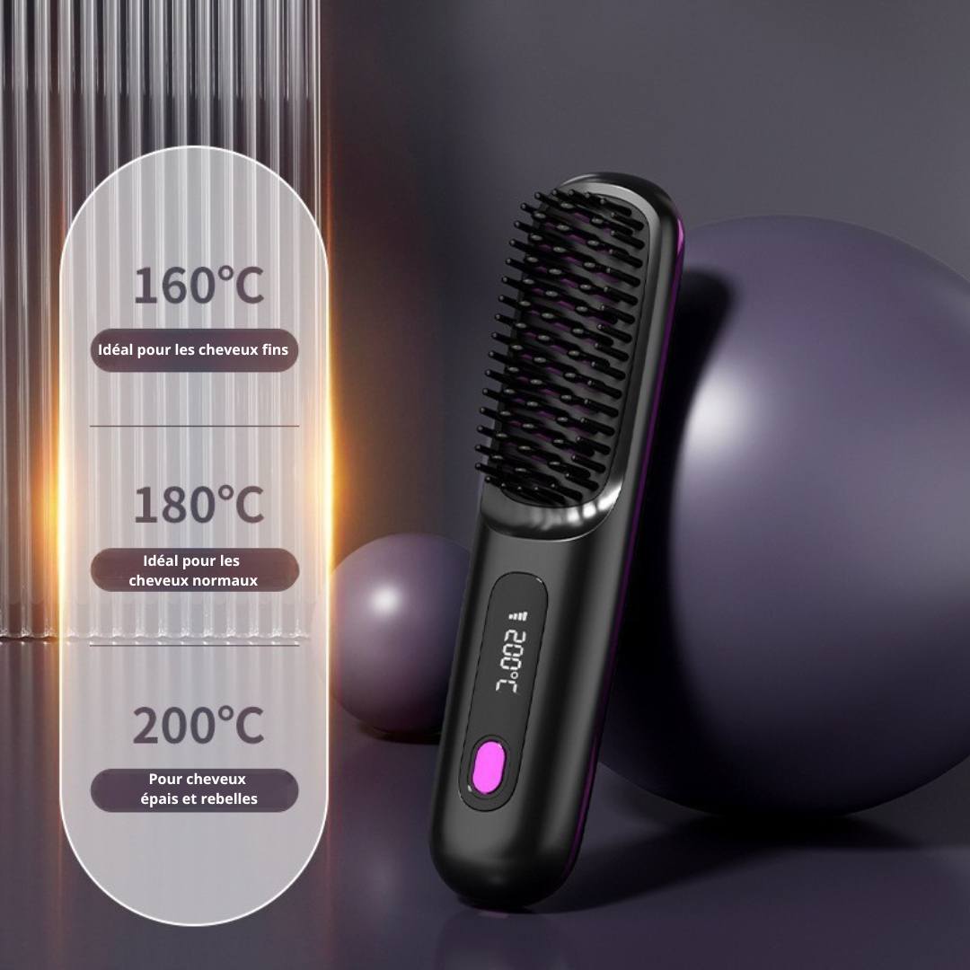 Lissia Pro - La PREMIÈRE brosse coiffante intelligente nomade - KoadriaLissia Pro - La PREMIÈRE brosse coiffante intelligente nomadeKoadria