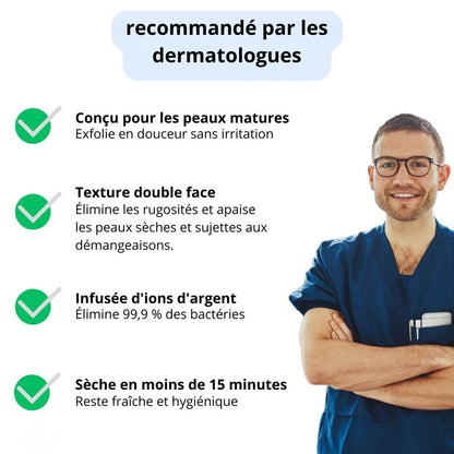 Nuévo - Serviette de douche exfoliante et antibactérienne - KoadriaNuévo - Serviette de douche exfoliante et antibactérienneKoadria