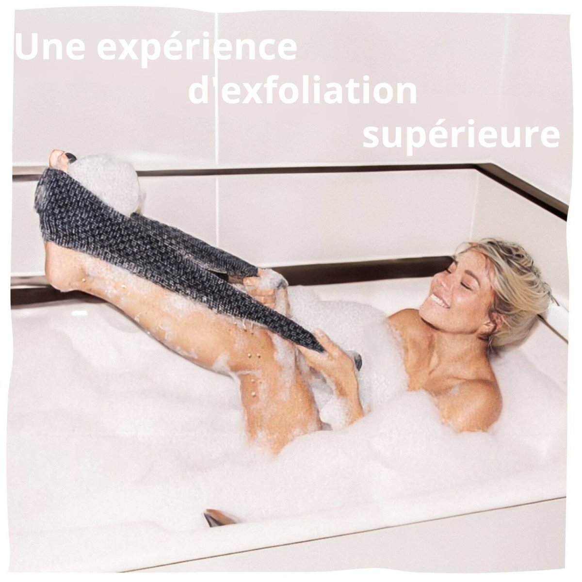 Nuévo - Serviette de douche exfoliante et antibactérienne - KoadriaNuévo - Serviette de douche exfoliante et antibactérienneKoadria